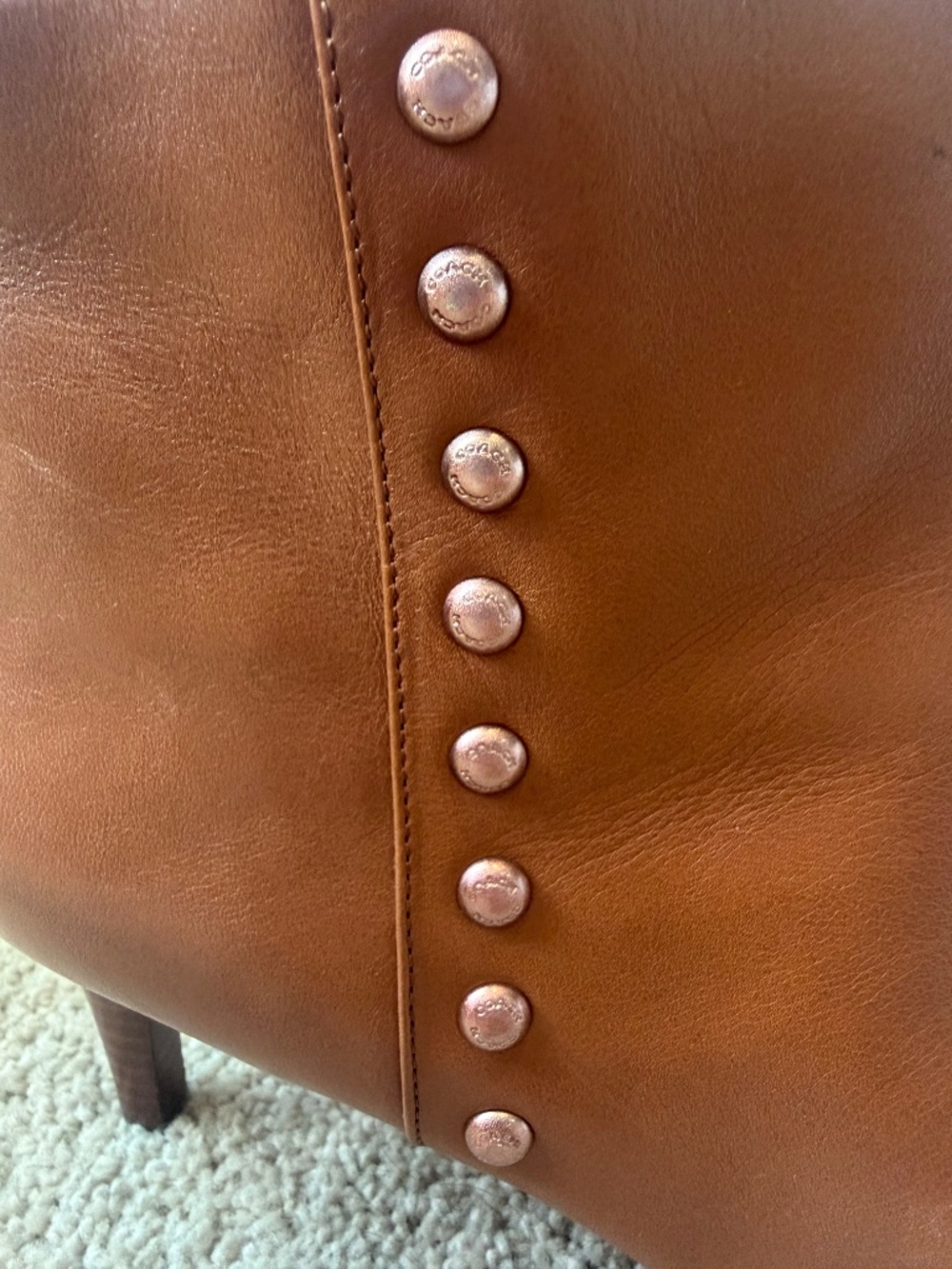 Coach leather booties - Picture 3 of 6